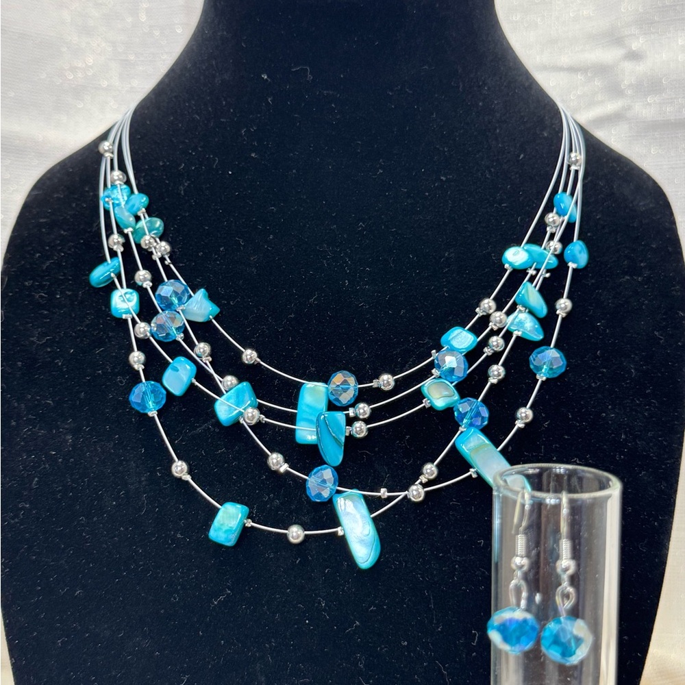 NWT Blue Stone Multi Set